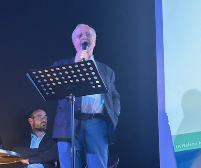 Le Président fait le discours de l'assemblée générale 2024.