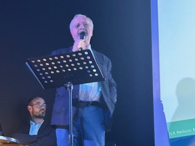 Le Président fait le discours de l'assemblée générale 2024.