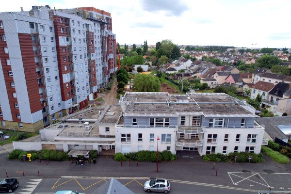 Photo drone de la Résidence Accueil Le Gué De Maulny