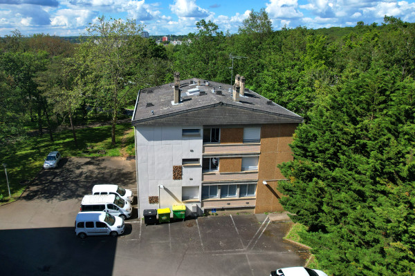 Photo drone de la Résidence Accueil Maya Angelou