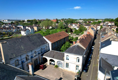 Photo drone du FJT Les Glycines