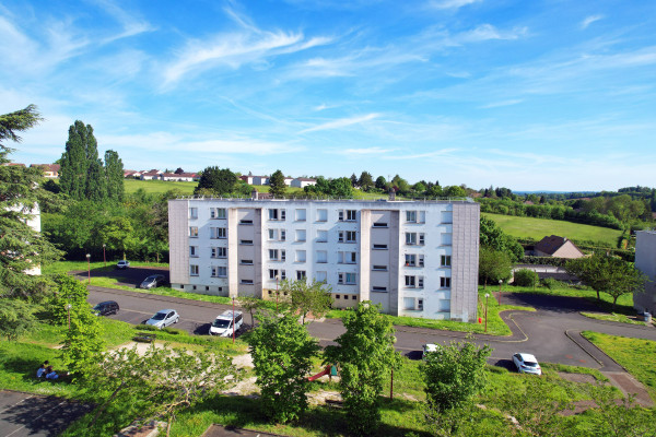 Photo drone de la Pension de Famille de Mamers
