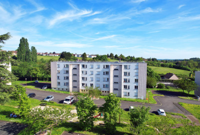 Photo drone de la Pension de Famille de Mamers