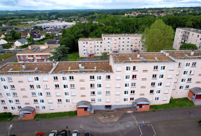 Photo drone de la Pension de Famille Elisabeth Ollier