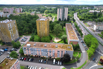 Photo drone de l'HUDA