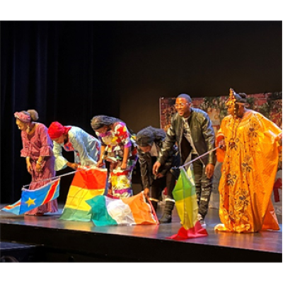 Tenues traditionnelles des résidents du service asile et intégration