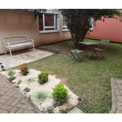 Embellissement du patio